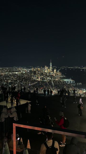 The best sunset and nighttime view of New York City so far And from the tallest outdoor sky
