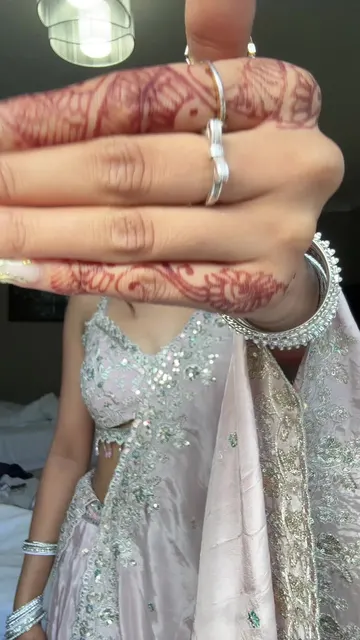 Baby pink lehenga @Lashkaraa